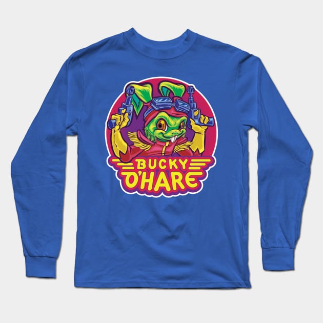 Bucky O'Hare Long Sleeve T-Shirt by majanation